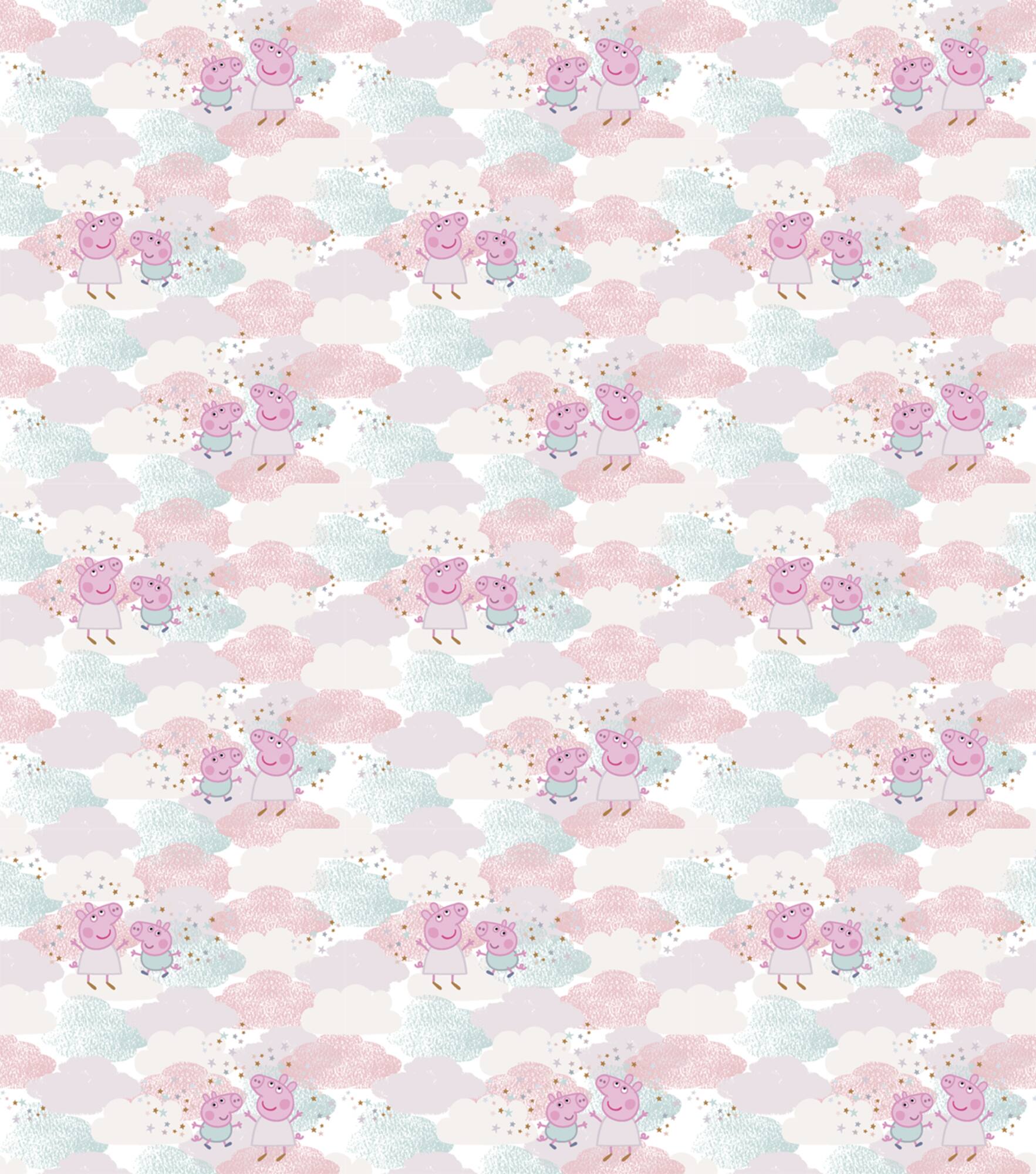 Eone Peppa Pig Dreamland Cotton Fabric